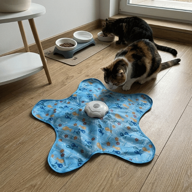 Interactive Hide-and-Seek Cat Toy